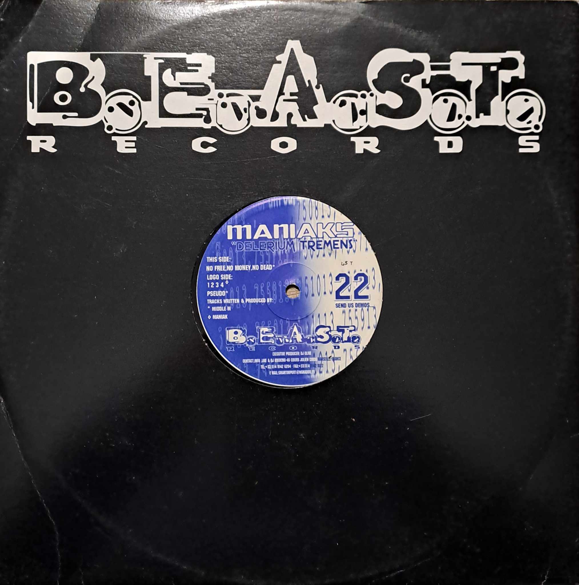 B.E.A.S.T. 22 - vinyle hardcore